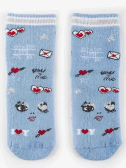 Ciocca Calze antiscivolo da bambina con stampe