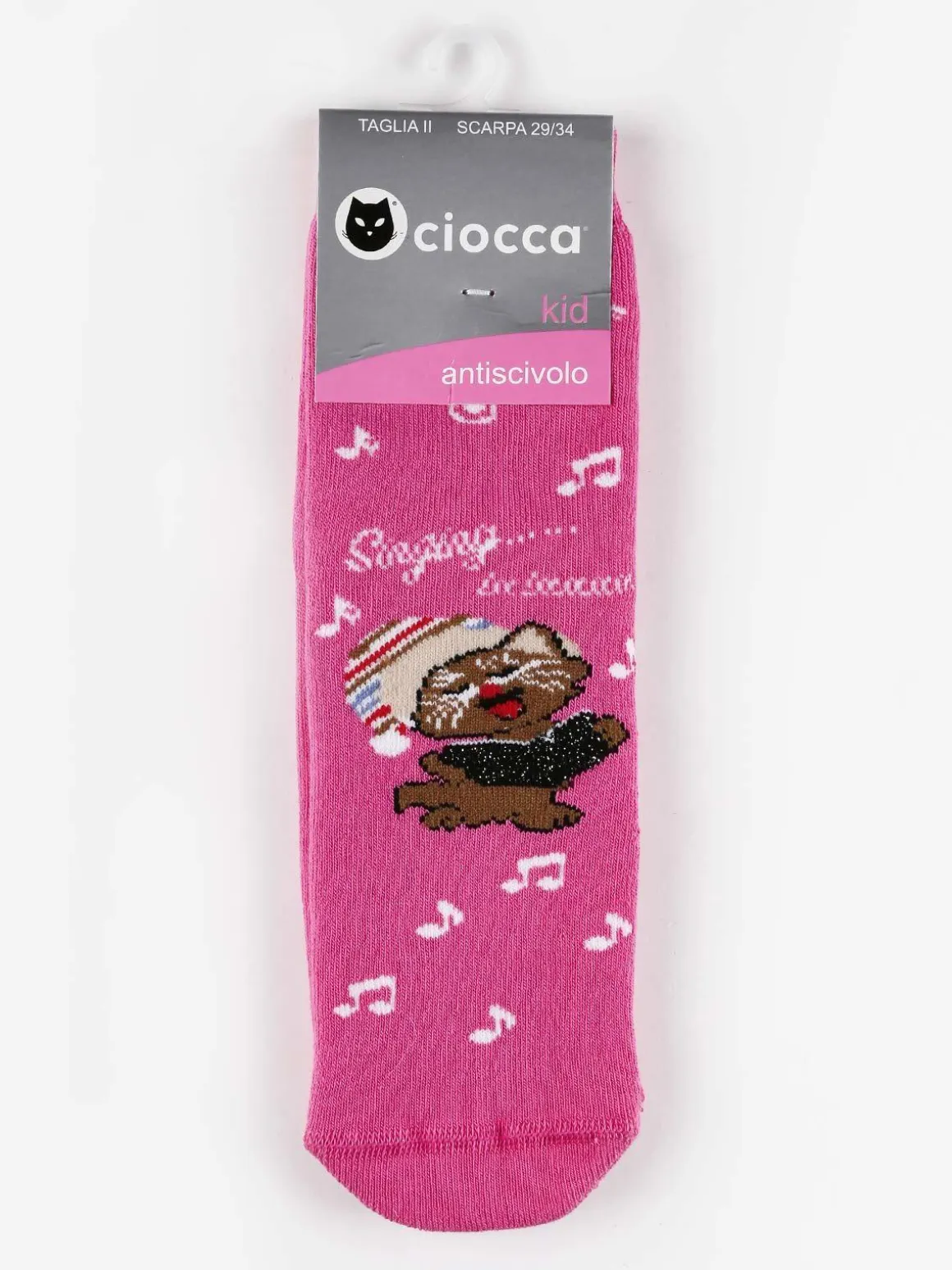 Ciocca Calze antiscivolo da bambina con stampe