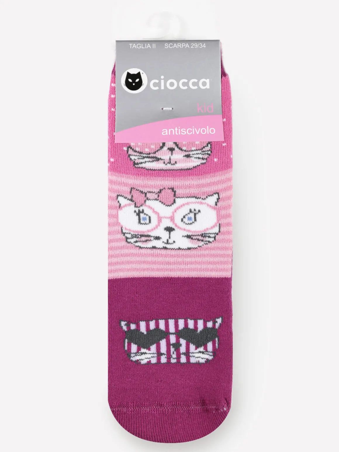 Ciocca Calze antiscivolo gatto da bambina
