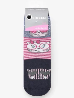Ciocca Calze antiscivolo gatto da bambina