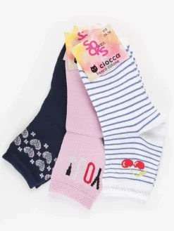 Ciocca Calze bambina confezione 3 paia
