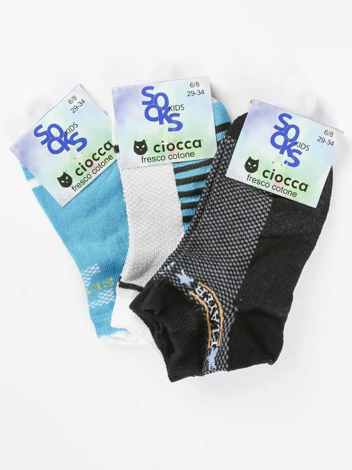 Ciocca Calze bambino confezione 3 paia