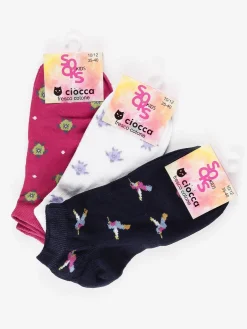 Ciocca Calze corte bambina Confezione 3 paia