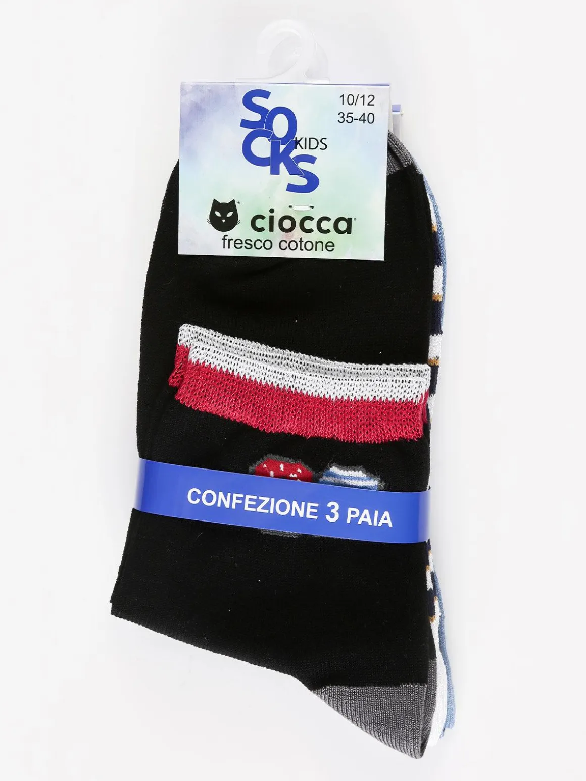 Ciocca Calze corte bambino Confezione 3 paia