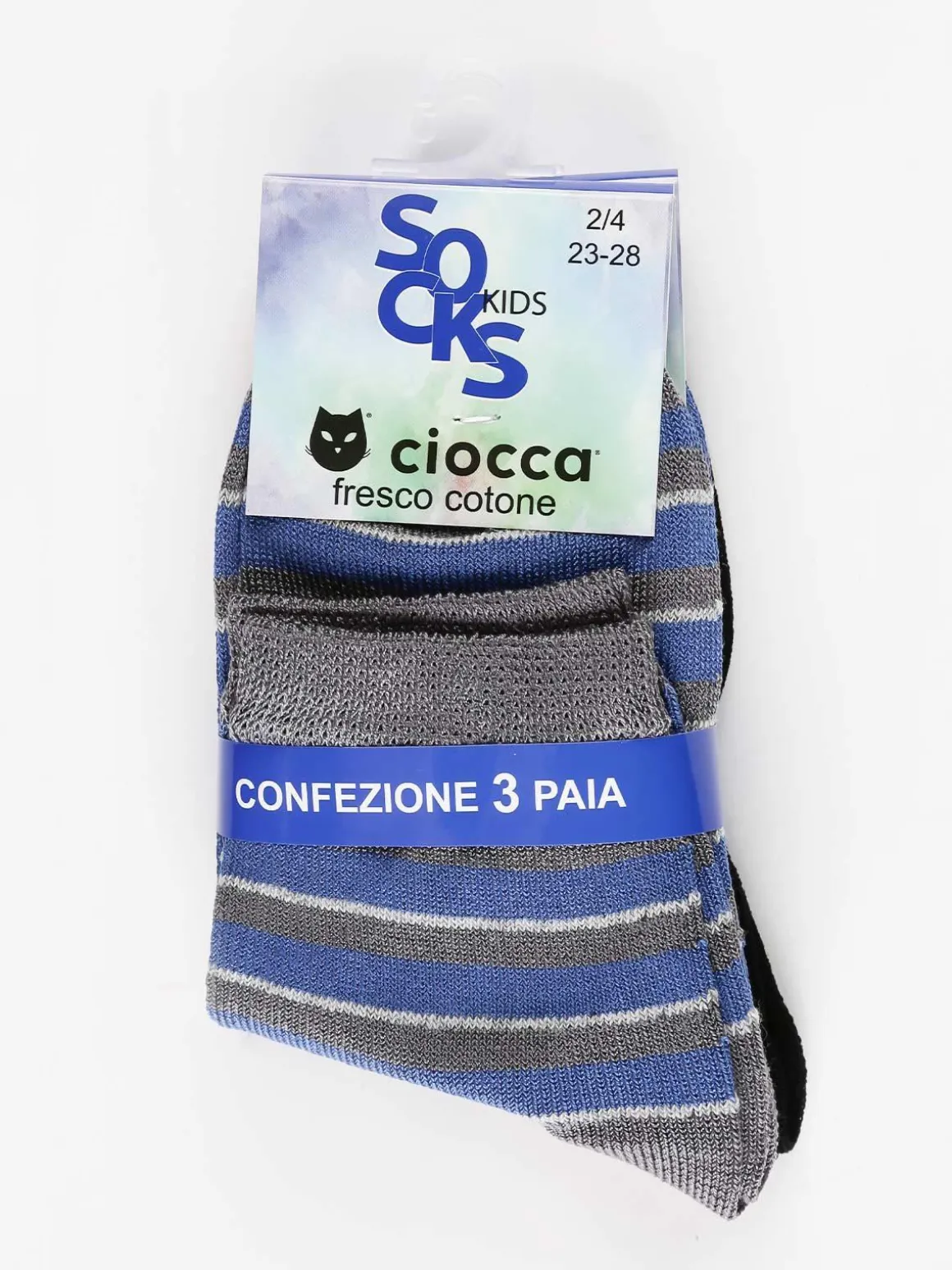 Ciocca Calze corte bambino Confezione 3 paia