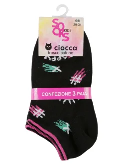 Ciocca Calze corte da bambina Confezione da 3 paia
