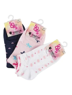 Ciocca Calze corte da bambina Confezione da 3 paia