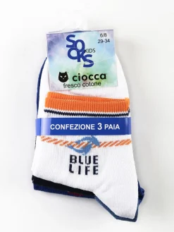 Ciocca Calze corte da bambino Confezione da 3 paia