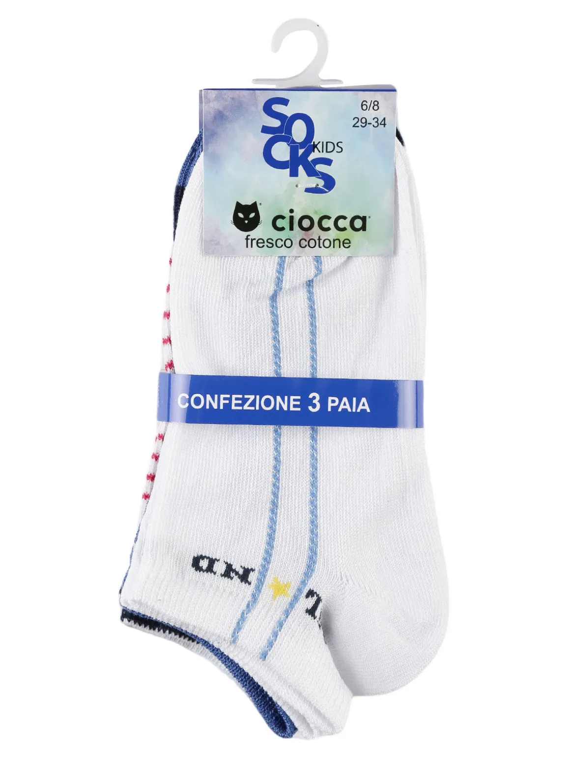 Ciocca Calze corte da bambino Confezione da 3 paia