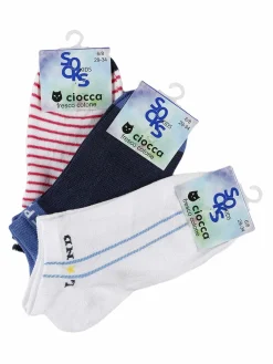 Ciocca Calze corte da bambino Confezione da 3 paia