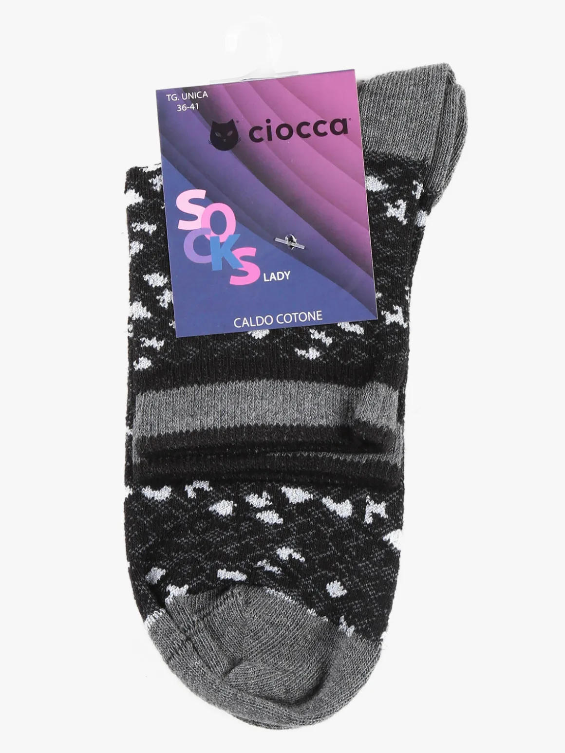 Ciocca Calze corte da donna in caldo cotone
