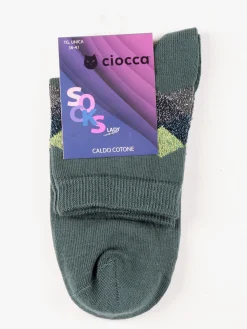 Ciocca Calze corte da donna in caldo cotone