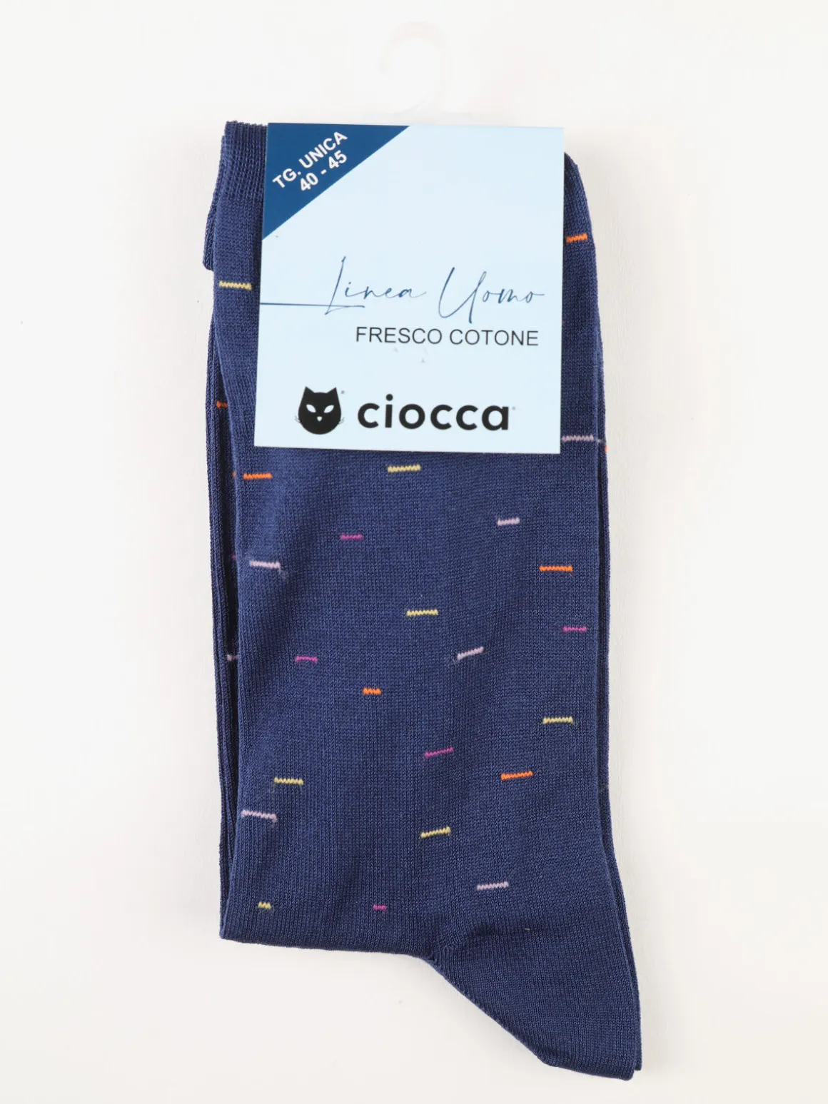 Ciocca Calze corte da uomo in fresco cotone