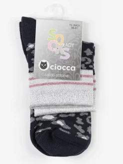 Ciocca Calze corte donna animalier