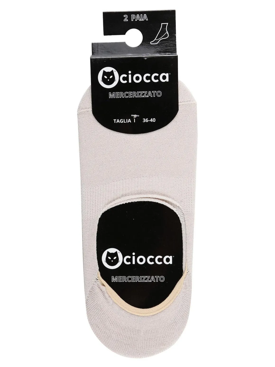 Ciocca Fantasmino mercerizzato 2 pezzi