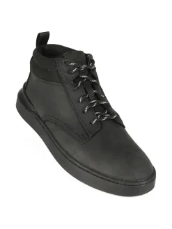 Clarks COURTLITE MID Sneakers stringate da uomo in pelle