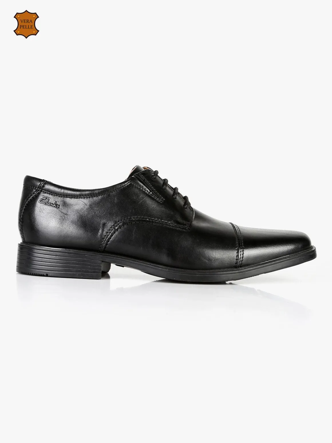 Clarks Tilden Cap Scarpe uomo eleganti in pelle