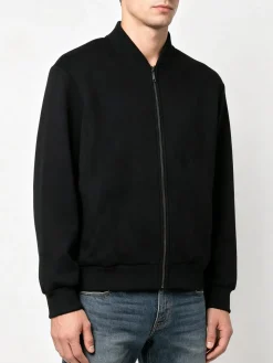 Close-Up Giacca da uomo scamosciata con zip