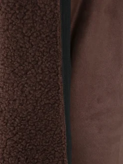 Close-Up Giacca da uomo scamosciata con zip