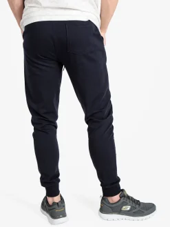 Close-Up Pantaloni tuta da uomo in cotone con polsini e coulisse