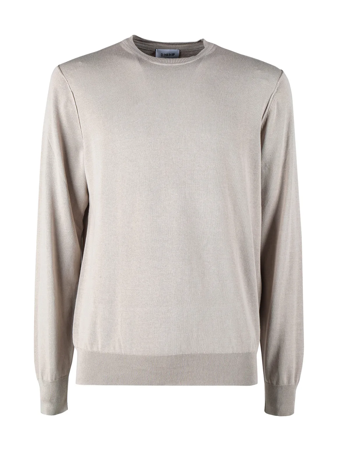 Close-Up Pullover girocollo da uomo in maglia