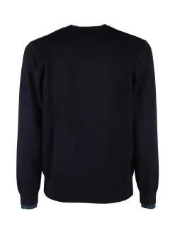 Close-Up Pullover girocollo da uomo in maglia