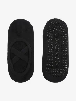 Coconuda Calze fitness antiscivolo da donna - nero