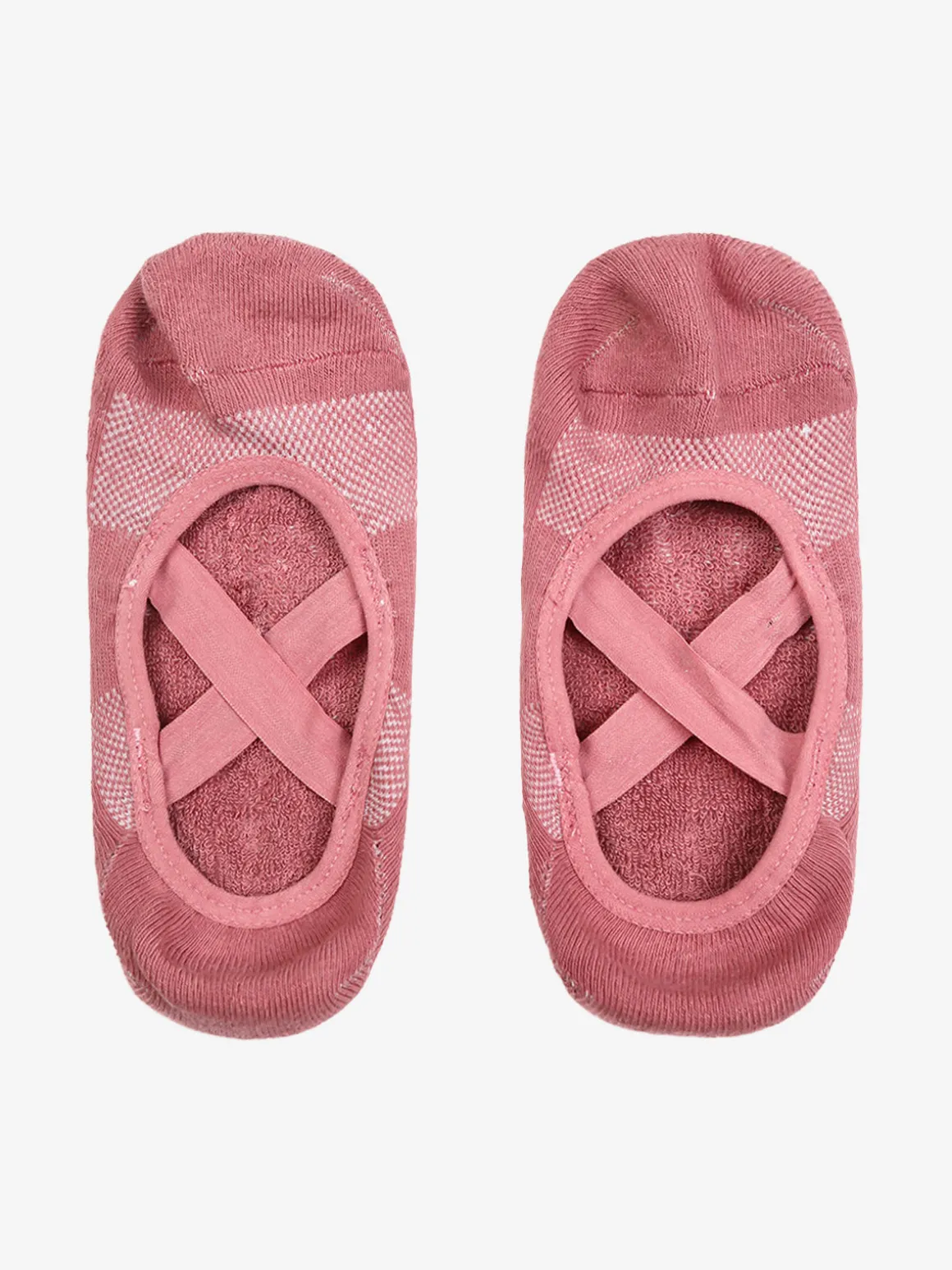 Coconuda Calze fitness antiscivolo da donna - rosa