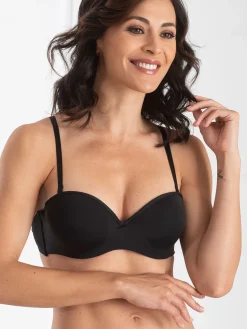 Coconuda DALIA Reggiseno imbottito con ferretto COPPA B - nero