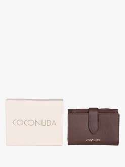 Coconuda Portafoglio in pelle da donna con portamonete removibile