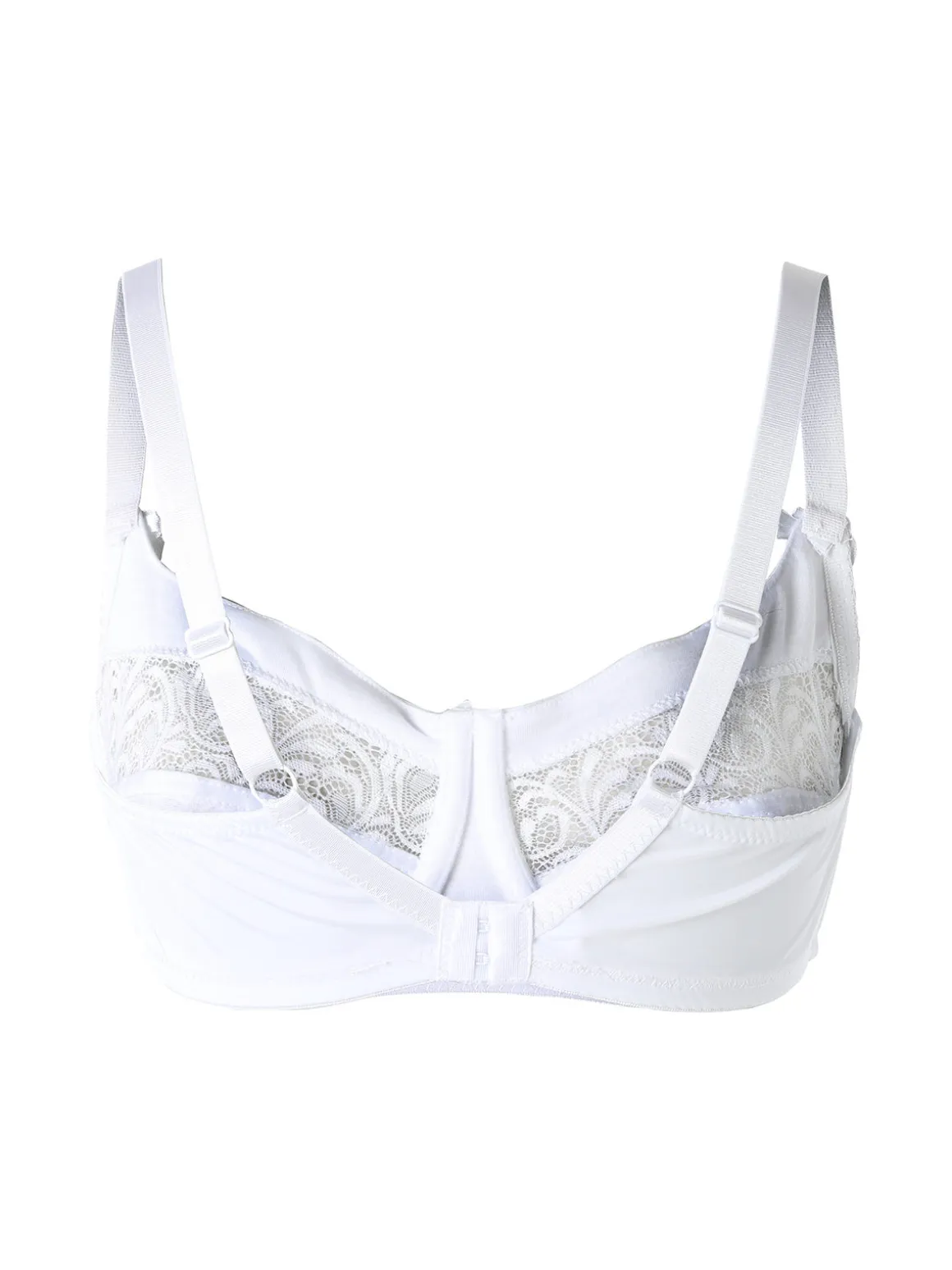 Coconuda PRIMULA Reggiseno strutturato con pizzo senza imbottitura e senza ferretto COPPA C - bianco