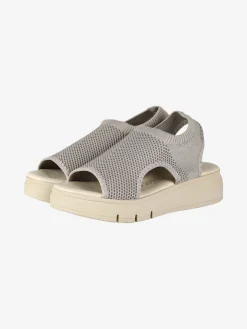 Confosana Sandali donna in tessuto con platform