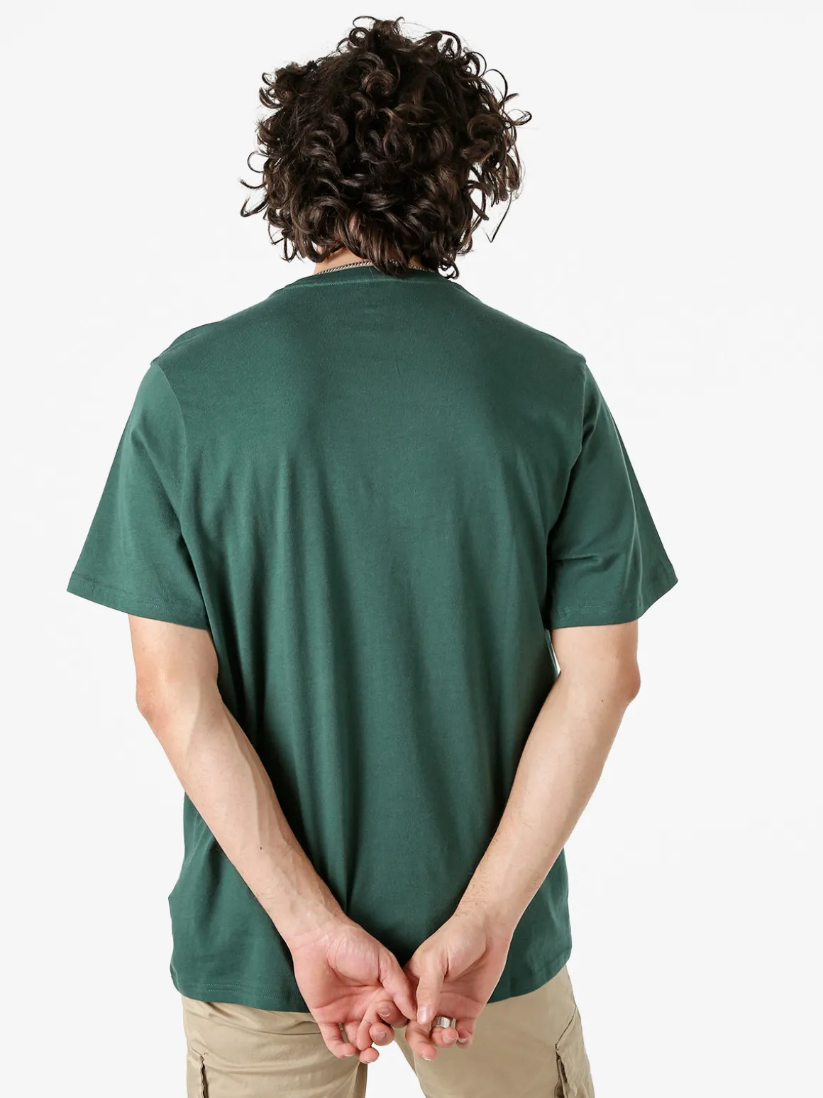 Converse BROKEN GLASS t-shirt uomo con stampa logo - verde
