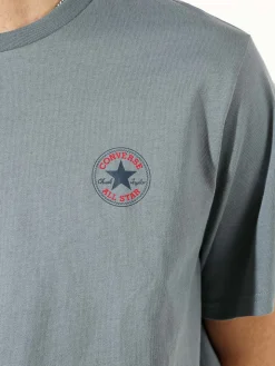 Converse CORE CHUCK PATCH TEE t-shirt uomo in cotone con logo - avion