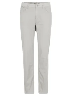 Corso Da Vinci Pantaloni beige in cotone regular fit