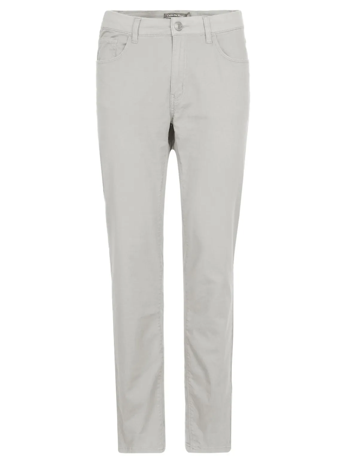 Corso Da Vinci Pantaloni beige in cotone regular fit