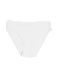 Cotonella Confezione da 3 slip donna in cotone bielastico - bianco