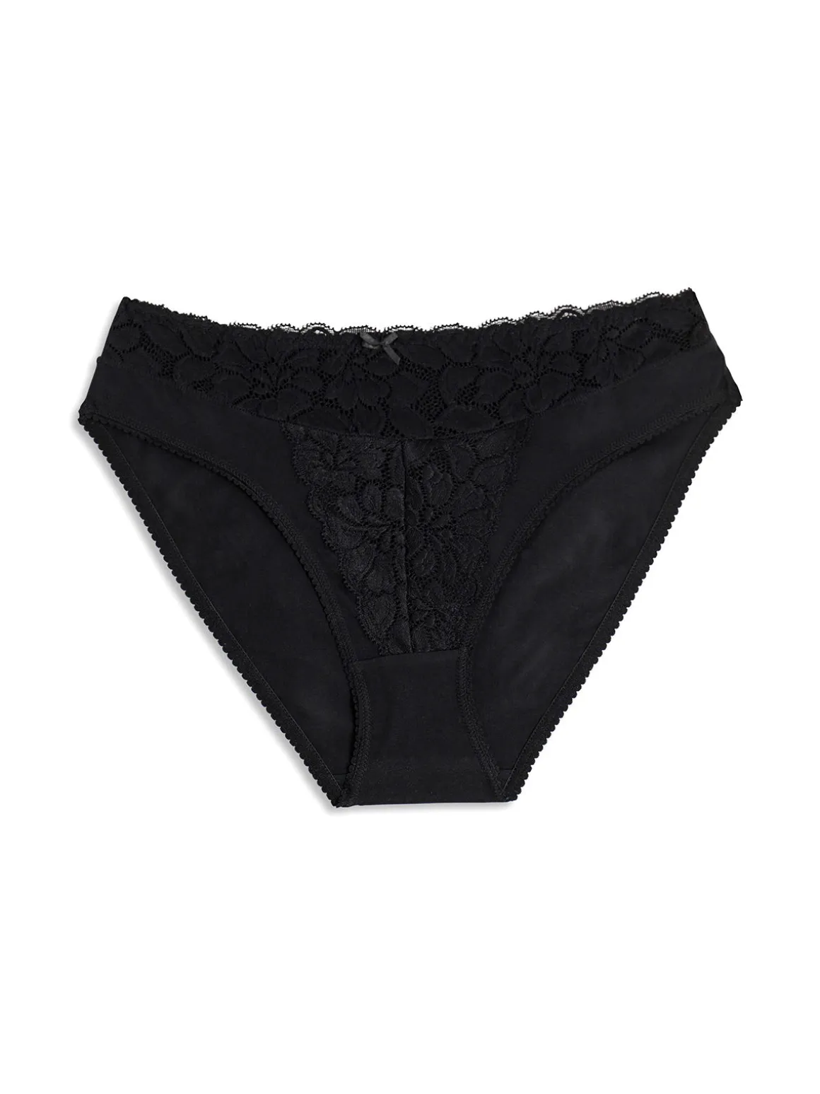 Cotonella Slip donna in cotone modal e pizzo