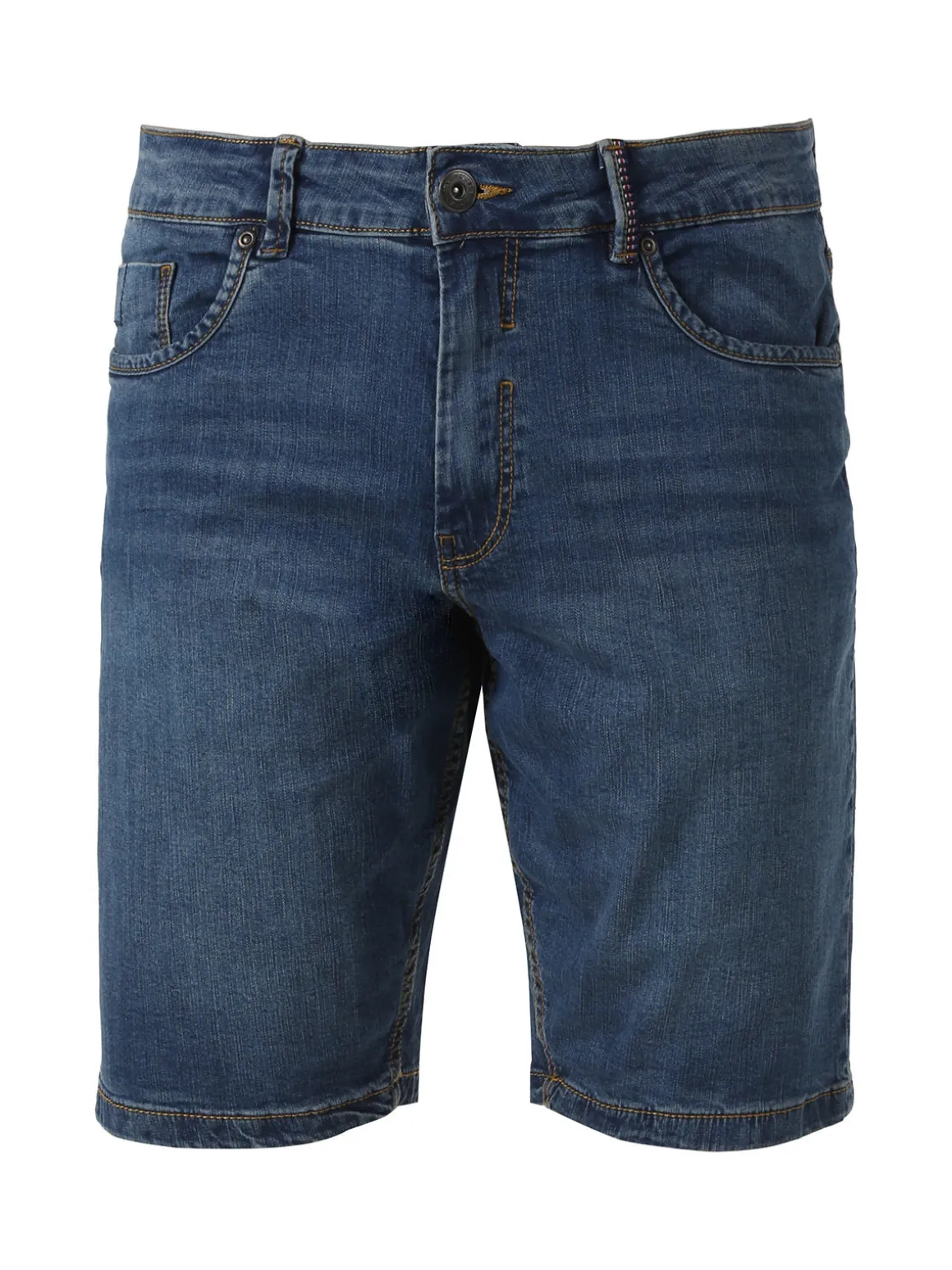 Cotton Belt Bermuda da uomo in cotone stretch - jeans