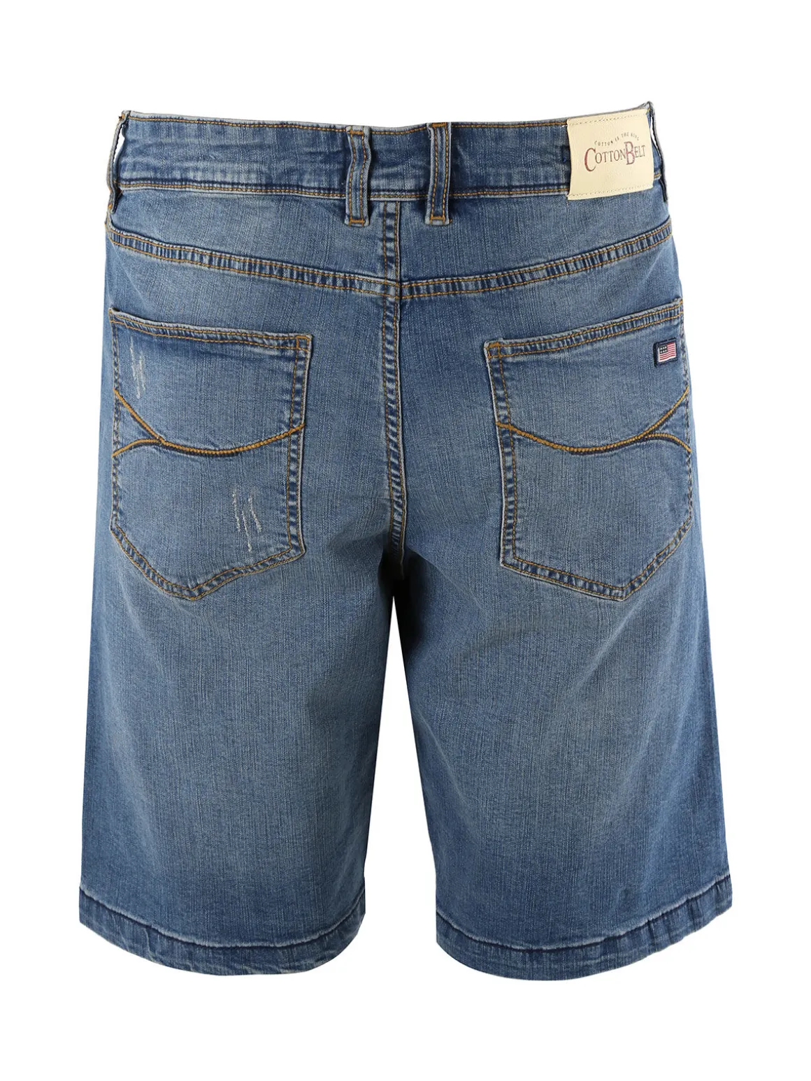Cotton Belt Bermuda da uomo in jeans - jeans