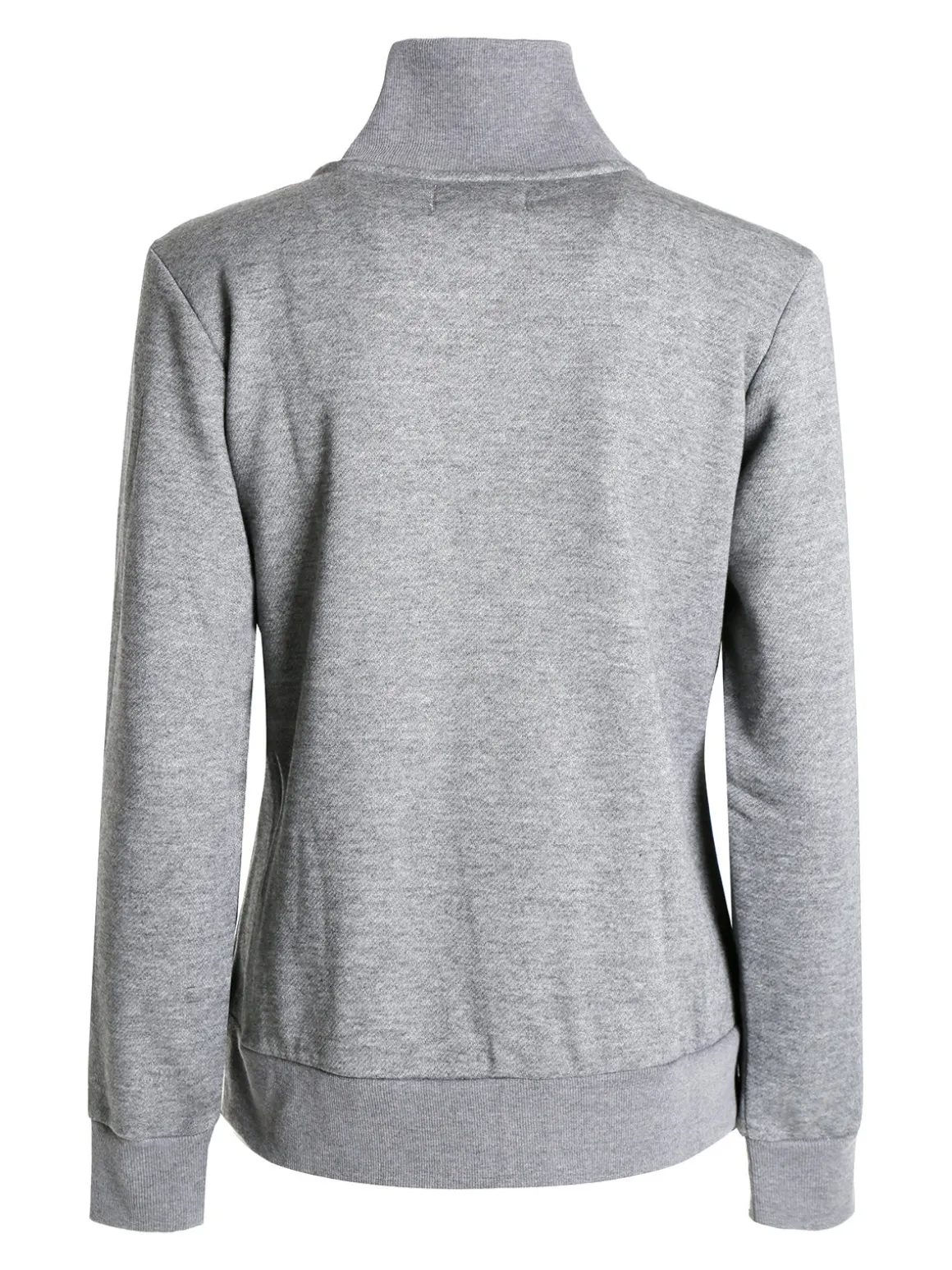 Cotton Belt Felpa pesante da donna con zip