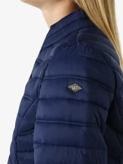 Cotton Belt Giubbino donna 100 grammi con zip - blu scuro