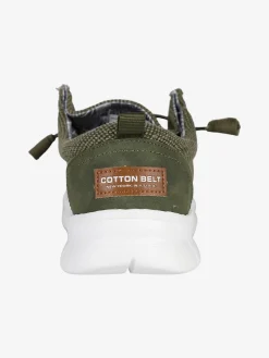 Cotton Belt Mocassini da uomo in tela