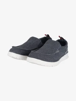 Cotton Belt Mocassini in tessuto da uomo slip on
