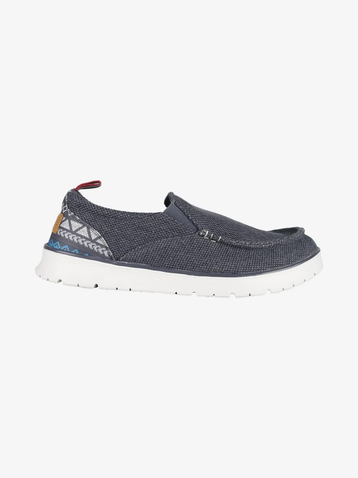 Cotton Belt Mocassini in tessuto da uomo slip on