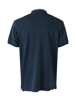 Cotton Belt Polo da uomo in cotone a maniche corte - ottanio