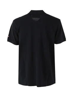 Cotton Belt Polo da uomo in cotone a maniche corte - blu scuro