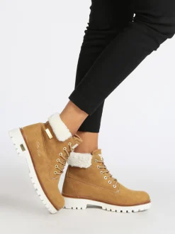 Cotton Belt Scarponcini da donna con pelo