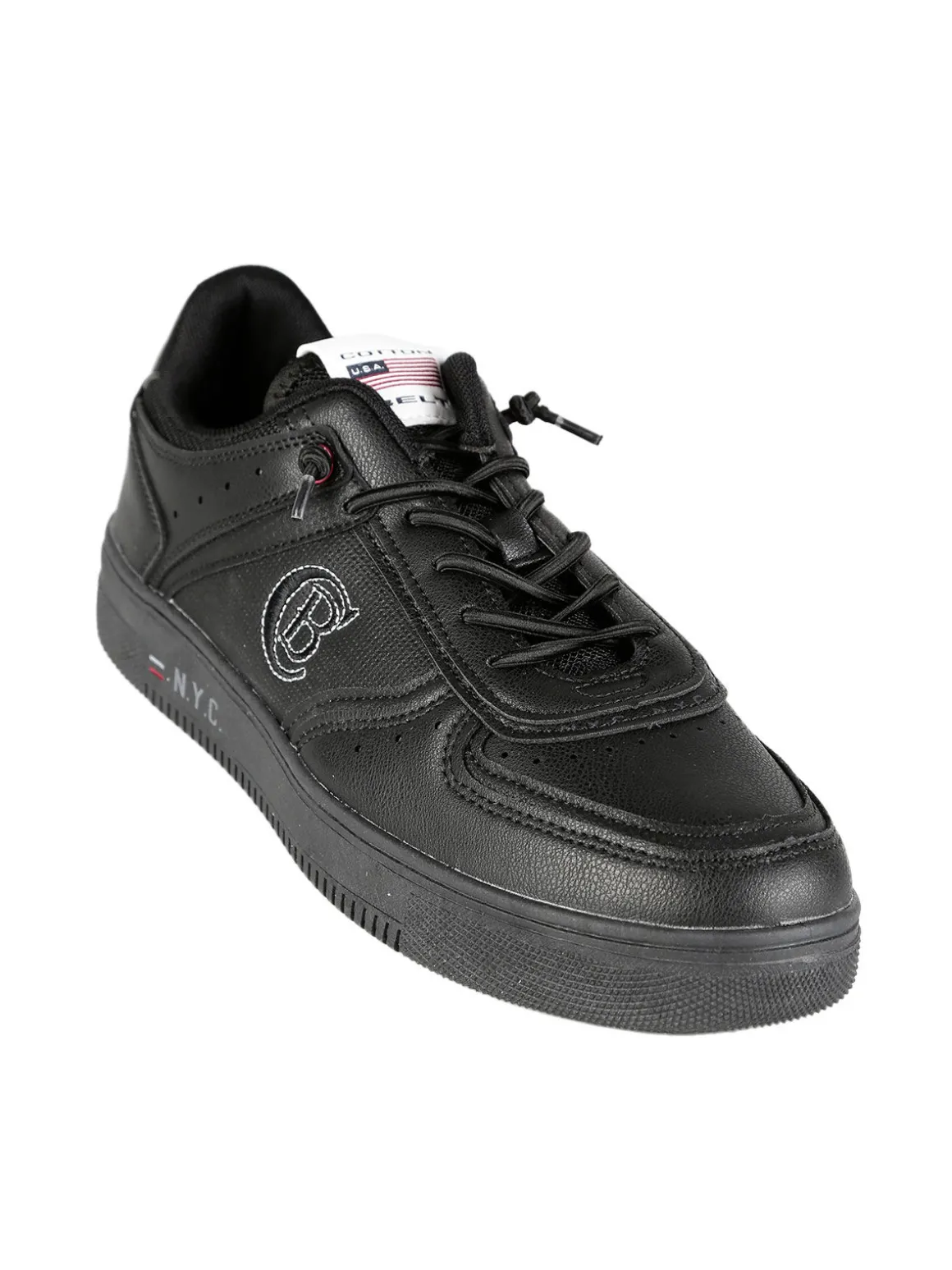 Cotton Belt Sneakers basse da uomo modello basket