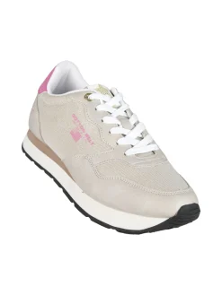 Cotton Belt Sneakers donna con platform e glitter